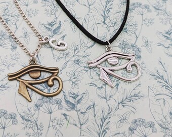 Collana Occhio di Horus, gioielli Occhio di Horus, gioielli egiziani, antico egiziano, regali di storia, insegnante di storia, gioielli viaggiatori, idea regalo