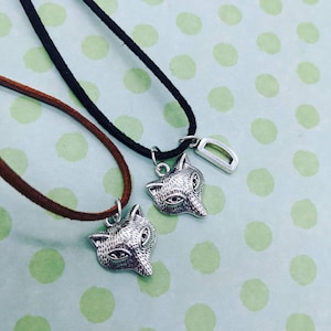 Fox necklace, fox jewelry, fox lover gifts, charm necklace, animal necklace, animal jewellery, sister gifts, bff gifts, woodland animals,