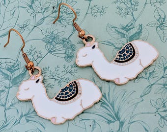 Boucles D'oreilles Daisy Duck (Dingo) - Neuf Sans Emballage - Bijou Fantaisie Disney