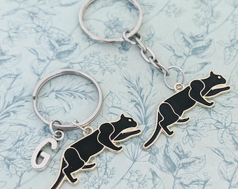 Black Panther Keyring, Black Panther Lover Gifts, Wild Cat Lover