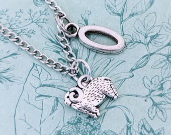 Cute animal sheep necklace, sheep jewellery, gifts for sheep farmers, sheep charm, animal lover gifts, farm animal lovers, sheep themed,