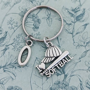 Softball-Schlüsselanhänger, Baseball-Schlüsselanhänger, Baseball-Fan-Geschenke, Softball-Fan-Geschenke, Softball-Mama-Geschenke, Baseball-Mama-Geschenke, Sporttrainer-Schlüsselanhänger