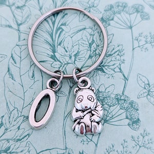 Panda keychain, panda keyring, panda lover gifts, panda accessories, zoo keeper gifts, bear keychain, bear accessories, bear themed gifts