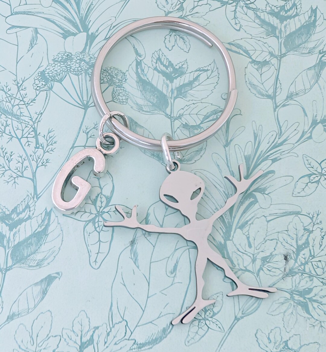 UFO Alien Keyring, UFO Believer Gifts, UFO Themed, Alien Lover Gifts ...