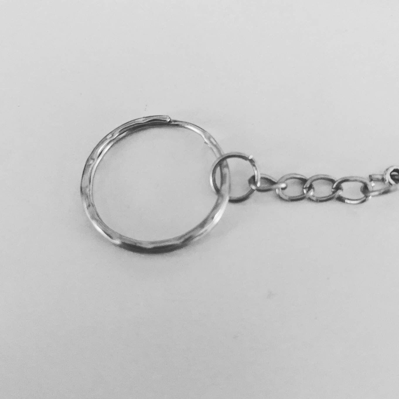 Noose Keychain, Gothic Gifts, Gothic Keychain, Emo Gifts Noose Keychain, Gothic Gifts, Gothic Keychain, Emo Gifts