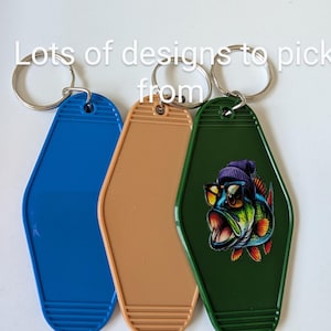 Gastgeschenke für Fischliebhaber, Retro-Motel-Schlüsselanhänger, Fisch-Liebhaber-Geschenk, Fischer-Schlüsselanhänger, Fischer-Geschenk, Angeln-Schlüsselanhänger, Geschenke für Fischliebhaber,