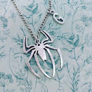 Tarantula necklace, tarantula jewellery, spider lover gifts, spider inspired gifts, spider pendant necklace, gothic necklace, pet spider,