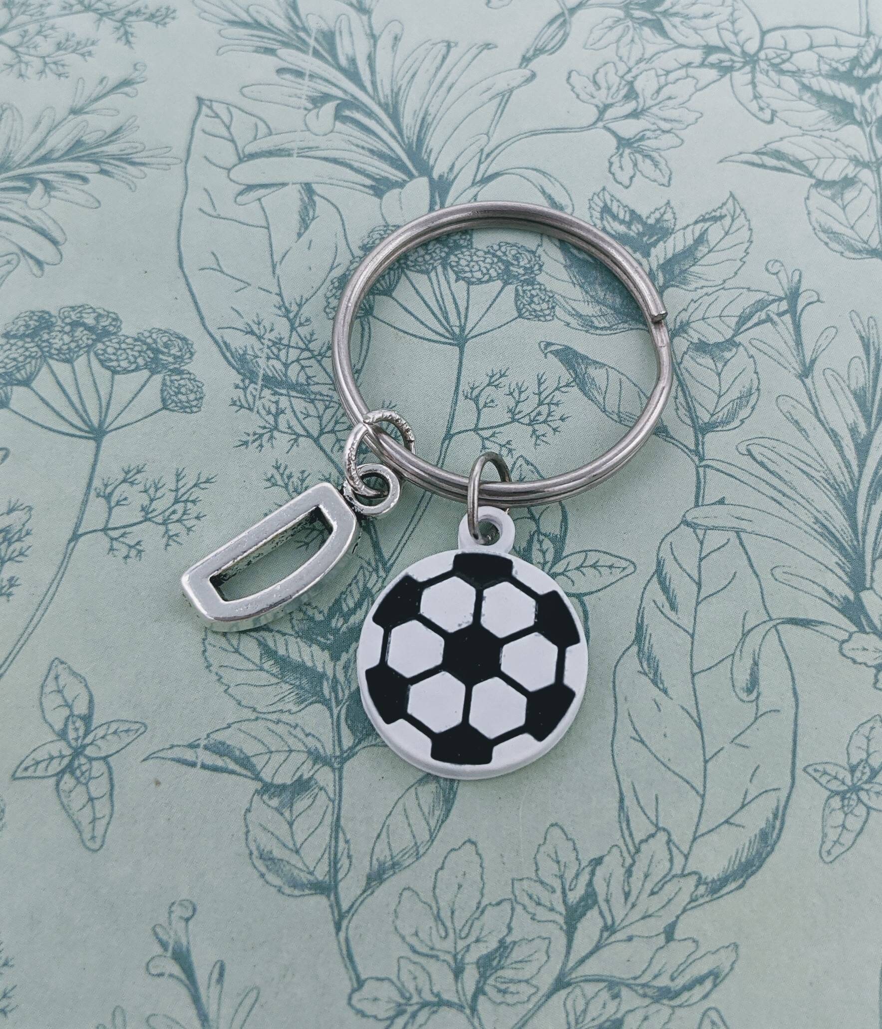 Football Keyring Personalised Keyring Soccer Gift Soccer Etsy UK