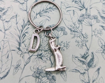ENSIANTH Portachiavi Con Lontra E Incisione 'Sii Sempre Te Stesso, A Meno Che Tu Non Possa Essere Una Lontra', In Acciaio Inossidabile Lucido, Diametro 3 Cm, Regalo Simpatico Per Amanti Degli Animali