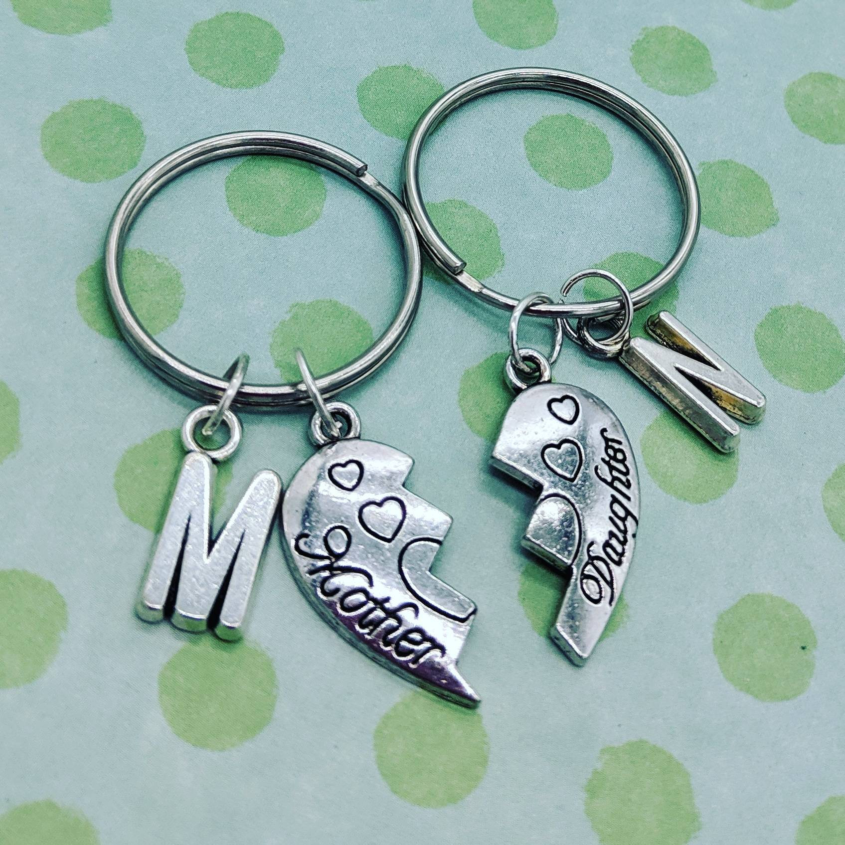 Mother daughter keyring sale