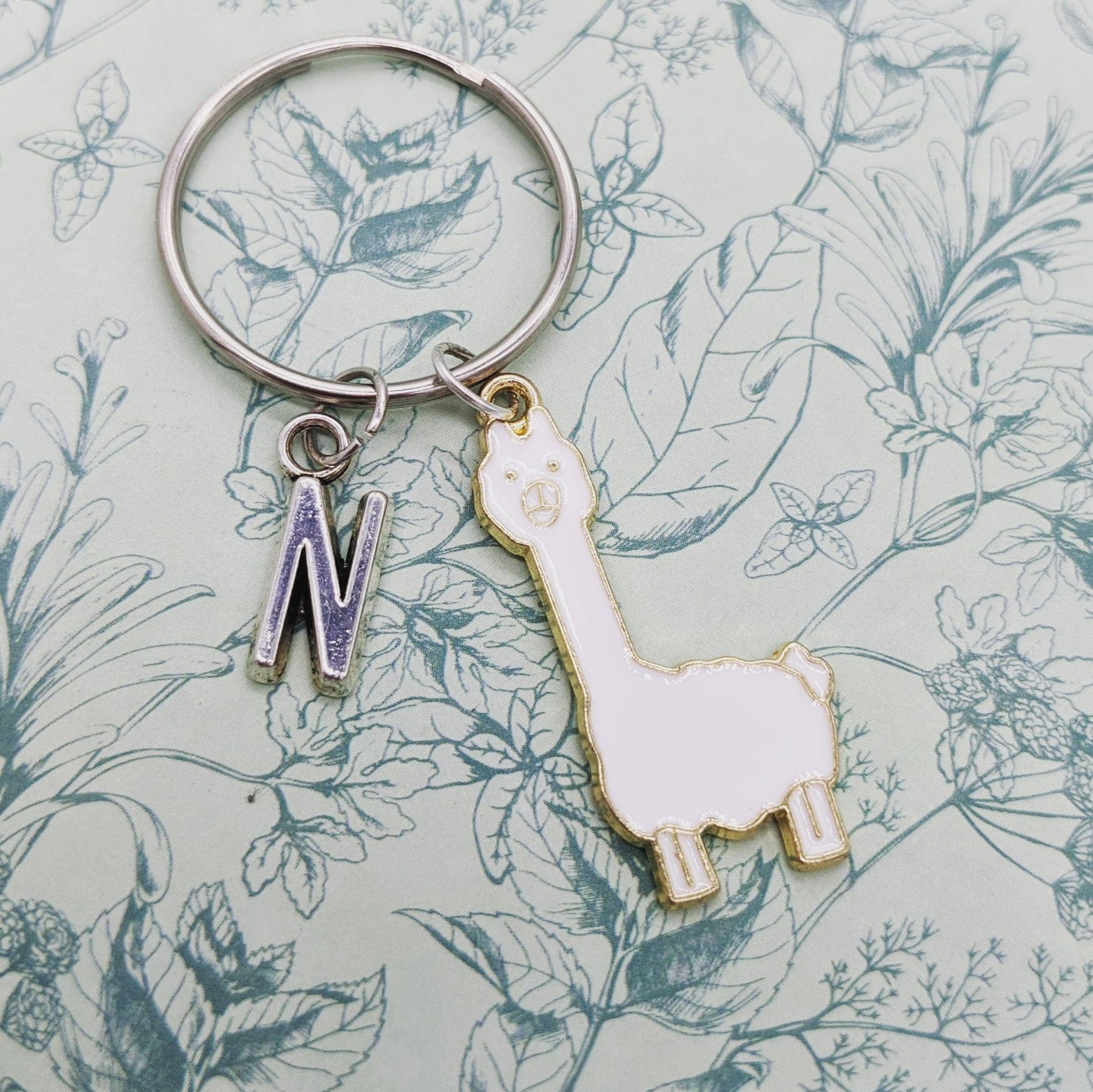 ULTECHNOVO 12 Stück Alpaka Schlüsselanhänger - Niedliche Tier Cartoon Anhänger Bunt