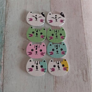 Katzenohrringe, Katzenschmuck, Tierohrringe, Tierschmuck, Ohrstecker, Katzenliebhaber Geschenke, Geschenke für sie, Kätzchen Ohrringe, Teen Ohrringe