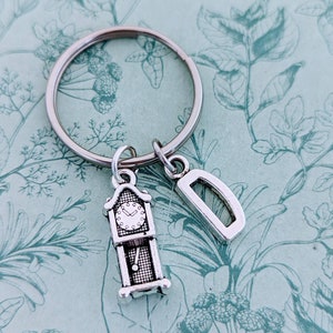 Porte-clés d'horloge, porte-clés d'horloge, porte-clés steampunk, thème steampunk, cadeau d'horloger, cadeaux d'amant d'horloge, cadeaux d'horloger, porte-clés de nouveauté