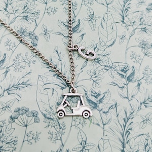Golf necklace, golf jewellery, golfing gifts, golfer gifts, personalised necklace, golfer jewelry, sports gifts, golf instructor gifts,