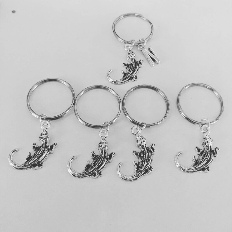crocodile keyring