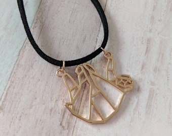 Sloth necklace, sloth jewellery, animal necklace, animal jewellery, gifts for her, sister gifts, animal gift, sloth lover gifts,