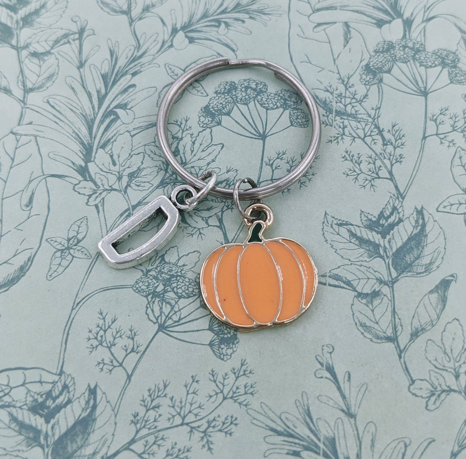 Pumpkin Keyring Pumpkin Keychain Pumpkin Gifts Halloween Etsy UK