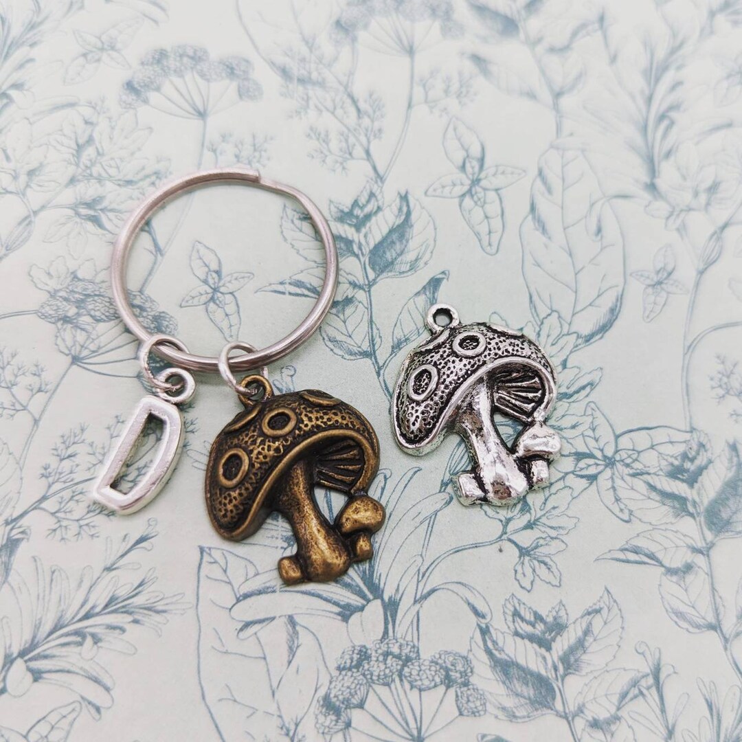 Mushroom Keychan Mushroom Gfts For Her / Hm Fung Keychan Forest