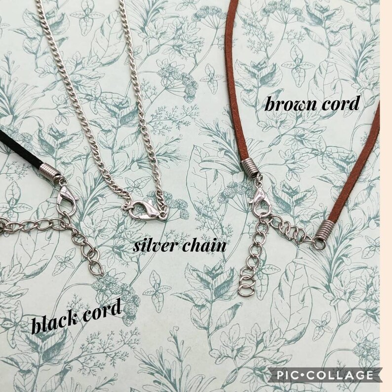 Köttyxhalsband, knivhalsband, slaktargåvor, knivsmycken, berlockhalsband, Halloweenhalsband, Halloweensmycken, gotiskt halsband bild 2