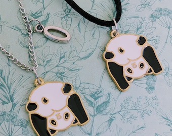 Niedliche Panda Bär Anhänger Halskette, Panda Schmuck, Panda Liebhaber Geschenk, Panda Anhänger, Panda Accessoires, Panda Anhänger, Zoo inspiriertes Geschenk