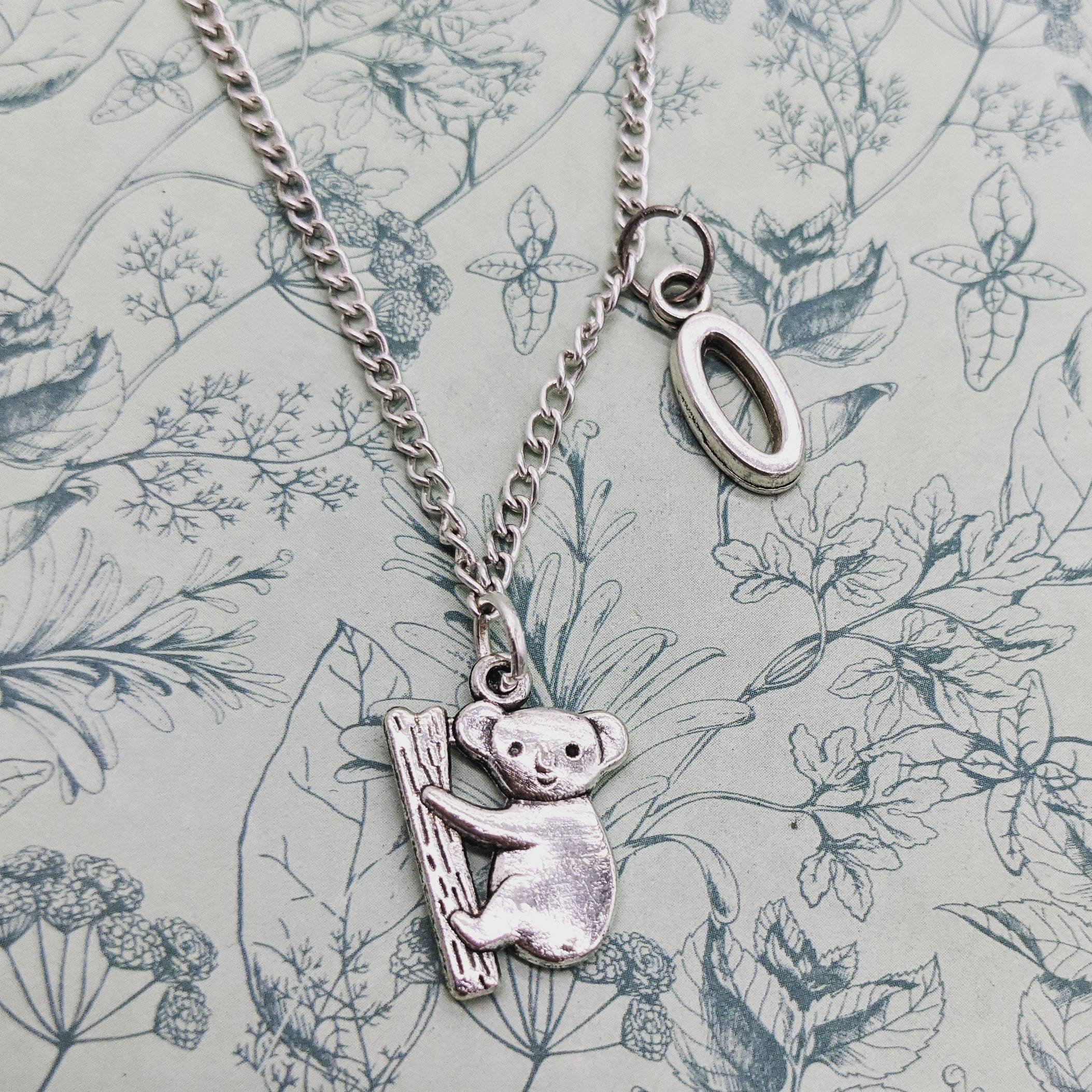 Koala necklace koala jewellery koala lover gifts animal Etsy