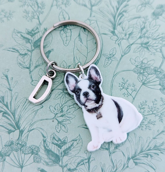 Frenchie keychain best sale