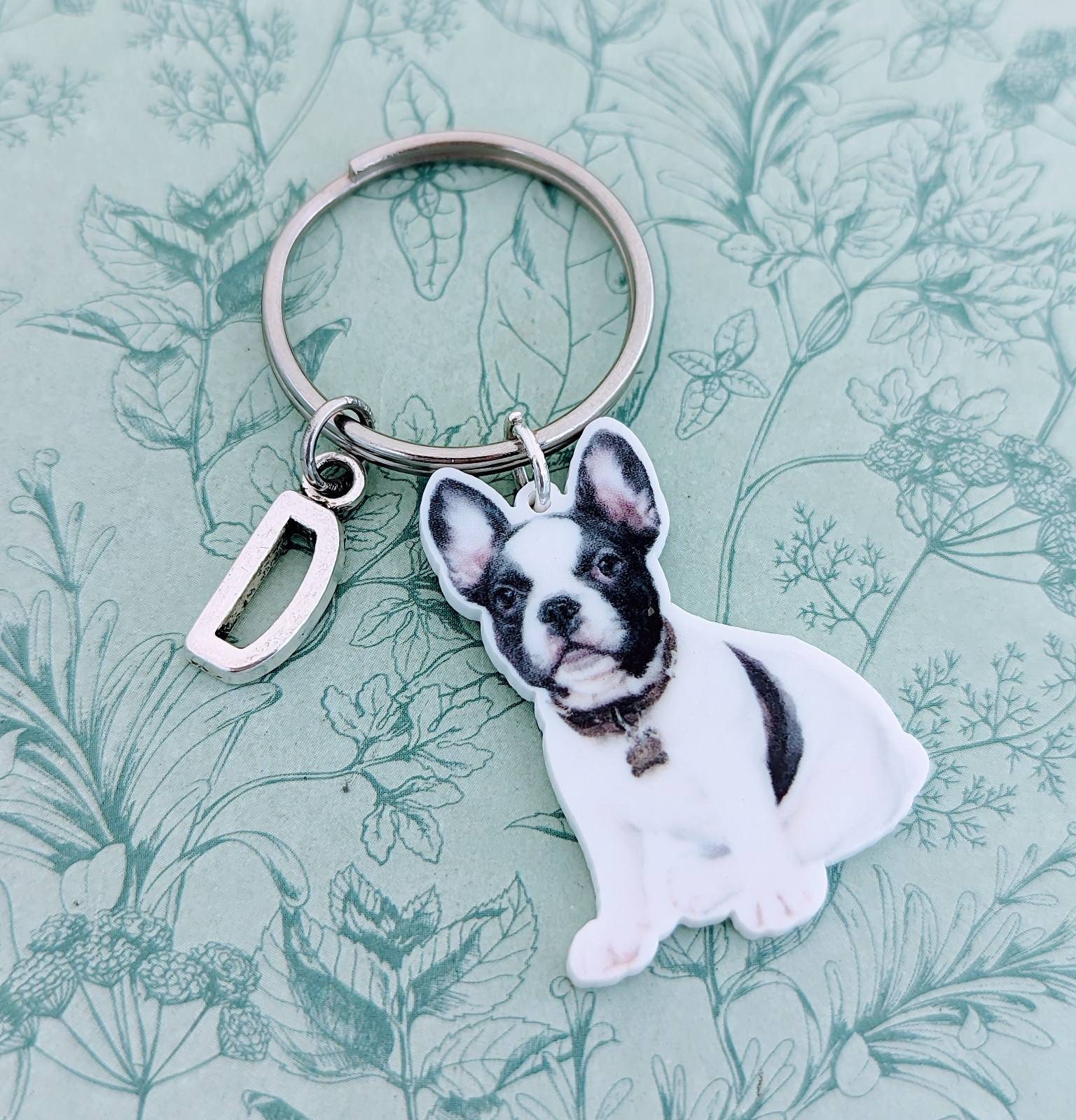 My Best Frenchie French Bulldog Keychain