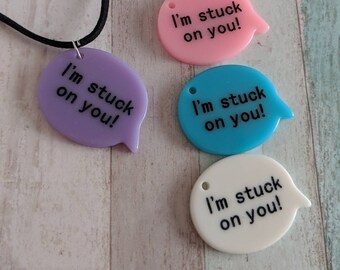 Kawaii necklace, kawaii jewelry, girlfriend gifts, gifts for her, friendship necklace, bbf gifts, love necklace, alternative jewelry