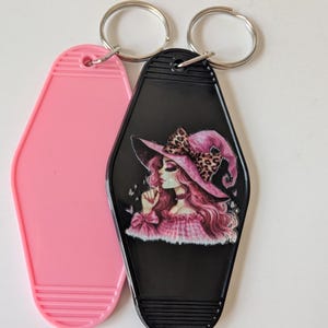 Girly witch keyring, witch coven gifts, witch themed gifts, witchcraft gifts, pagan keyring, pagan gifts, witch accessories, spiritual gifts