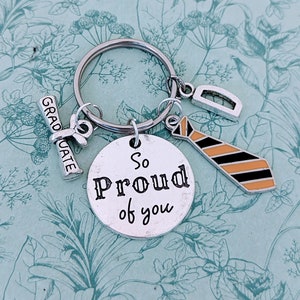 Llavero de graduación, regalos de graduación, regalos de graduación para hija, diploma y mortero, regalos de graduación personalizados, regalo de graduación,