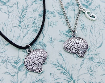 Naszyjnik z mózgiem, naszyjnik z anatomią, prezenty z anatomii, prezenty dla neurochirurga, biżuteria z anatomii, prezenty dla neurologa, neurologia, prezenty dla biologa,
