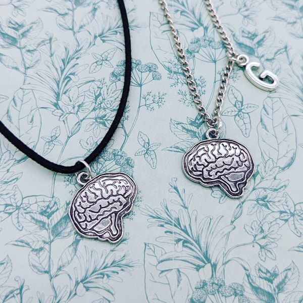 Brain necklace, anatomy necklace, anatomy gifts, brain surgeon gifts, anatomy jewelry, neurologist gifts, neurology, biologist gifts,