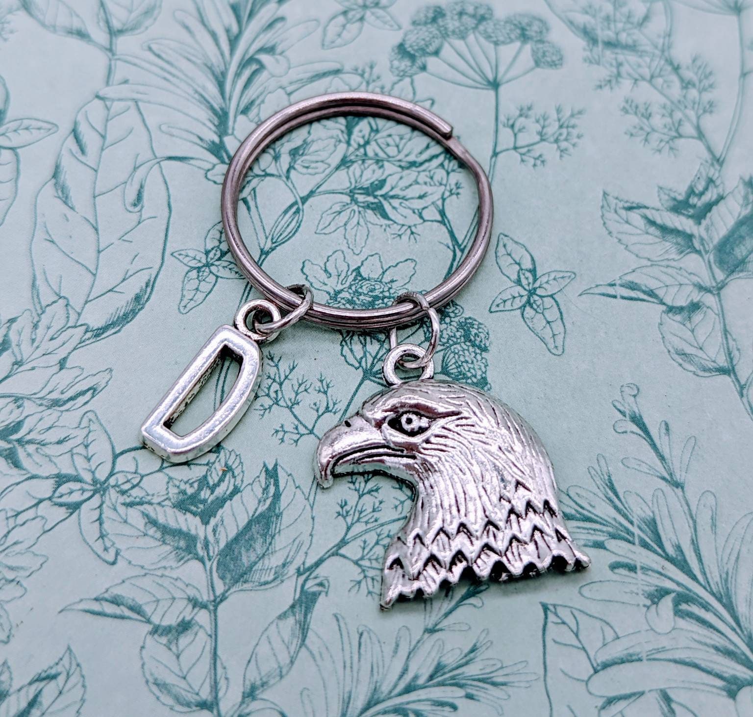 Eagle Keychain Eagle Gifts Personalised Keyring Unisex Etsy UK