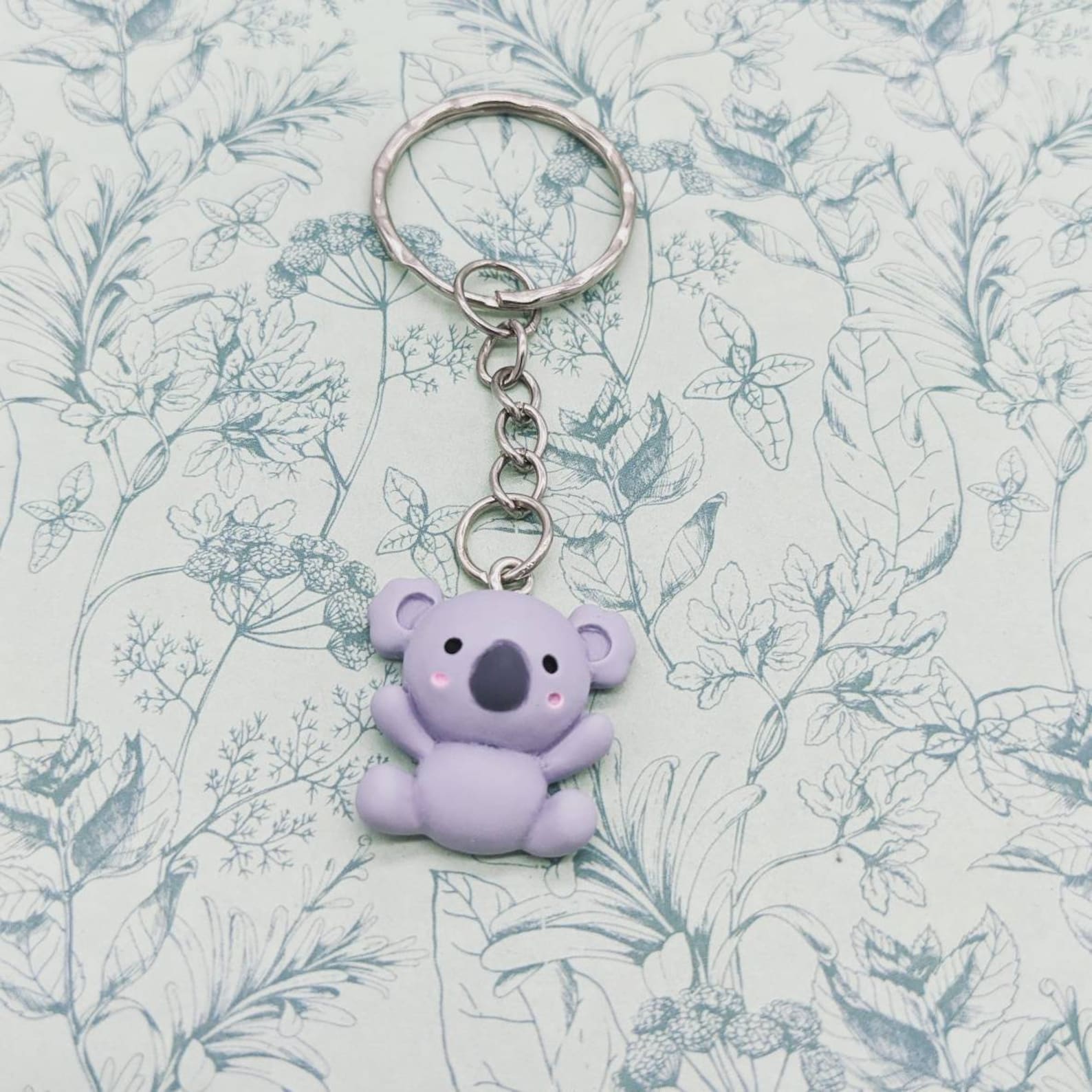 Koala Keychain Koala Keyring Koala Lover Gifts Animal Etsy