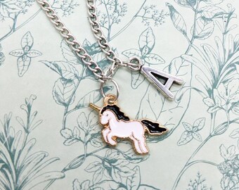 YFN Collana con cavallo per ragazze, in argento Sterling con cavallo, regalo per donne, regalo per ragazze e donne, 45,7 cm + 5,1 cm, Argento sterling, Non Applicabile