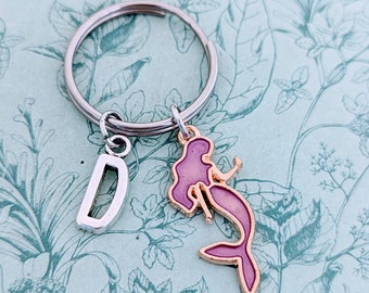 Mermaid keychain, Mermaid lover gifts, gifts for mermaid lovers, children's mermaid gifts, mermaid charm, mermaid accessories,
