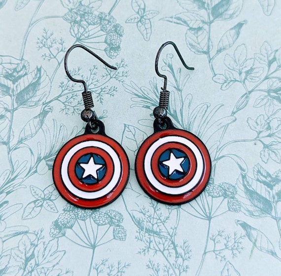 Superhero earrings sale