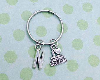 Leraar sleutelhanger, leraar geschenken, boek sleutelhanger, lezer geschenk, auteur geschenken, lezer sleutelhanger, schrijver geschenken, kousenvullers, boek minnaar geschenken