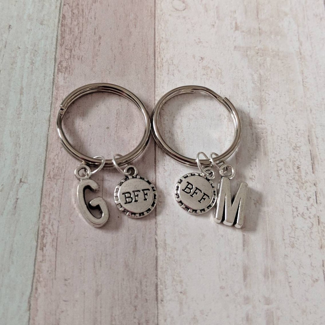Kids Keyrings, Bff Keyrings, Bff Keychain, Friend Gifts, Personalised ...