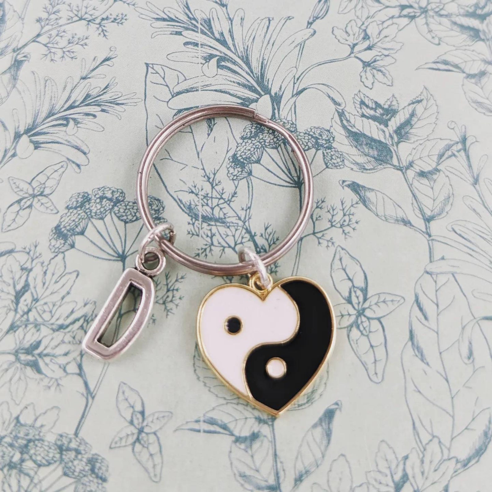 Yin Yang Keychain Yin Yang Gifts Yin Yang Inspired Yin Yang Etsy UK