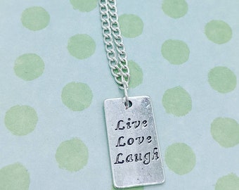 Charm necklace, inspiration quote necklace, anxiety gifts, mental health, inspiration gifts, inspiration necklace, bff gifts, sister gifts