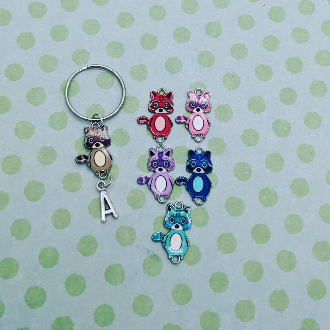 Porte-clés raton laveur, porte-clés animal, porte-clé raton laveur ...