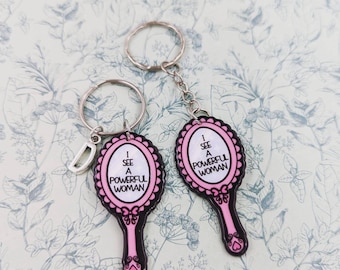 Frauen Schlüsselanhänger, feministischer Schlüsselanhänger, starke Frauen, Feminismus Geschenke, Motivationsgeschenke, Inspirationsgeschenke, Körper positive Geschenke,