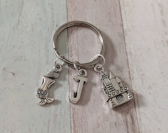 Mermaid keyring, mermaid gifts, kids gifts, mermaid party, mermaid girls gifts, princess gifts, princess keychain, bag charm, gifts for kids
