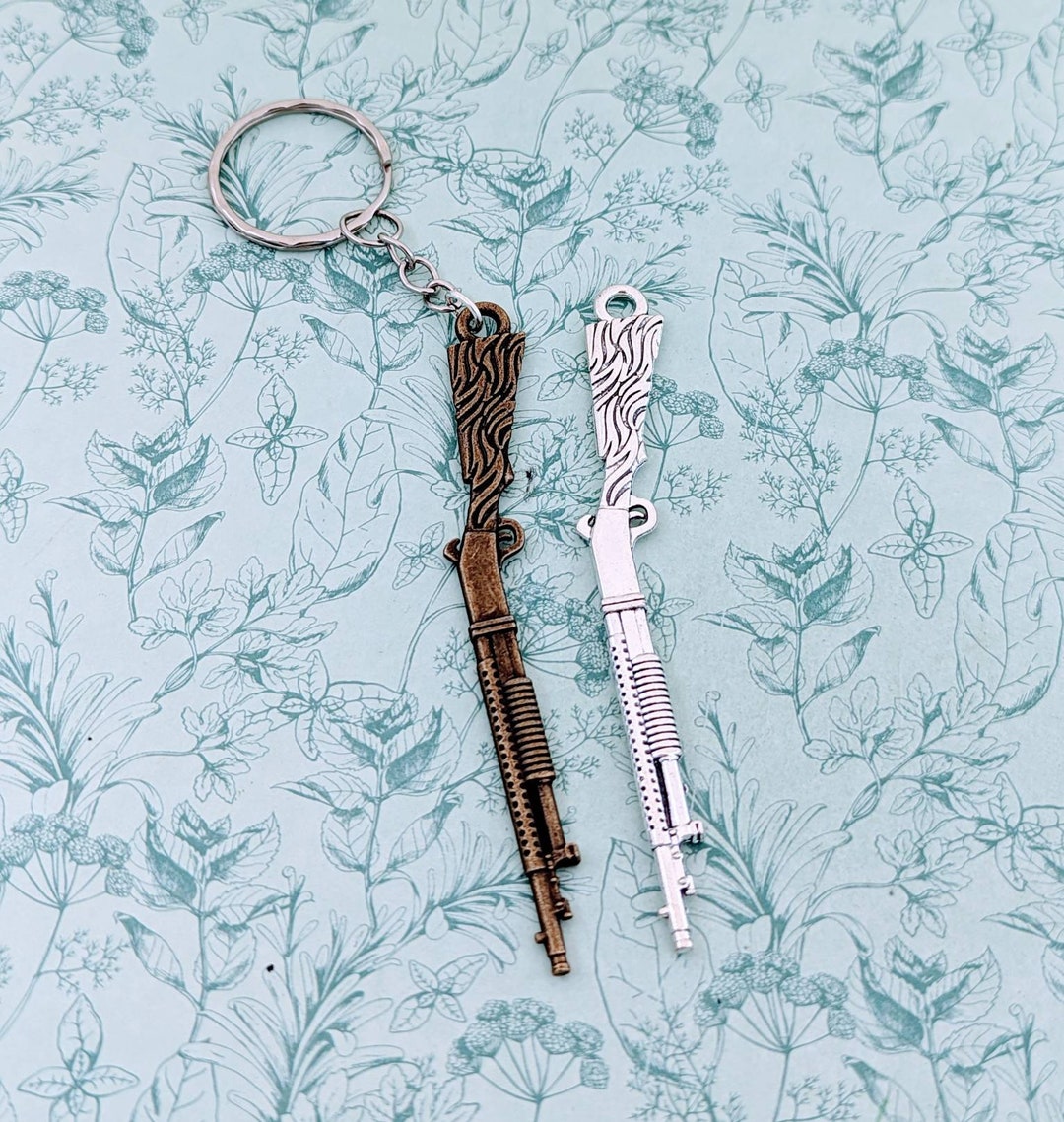 Shotgun Keychain, Gun Keyring, Weapon Keychain, Gamer Gifts, Gamer ...