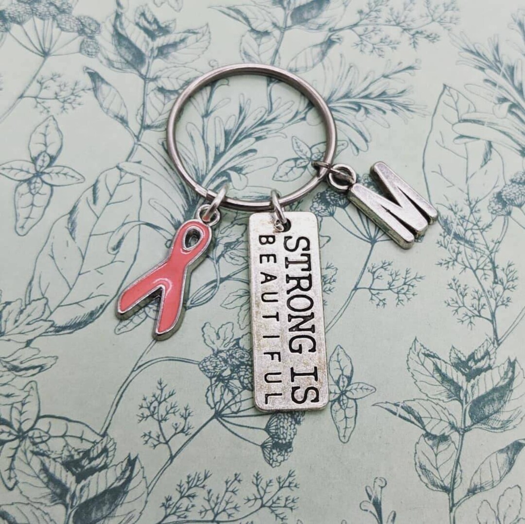 Awareness Keyring, Cancer Keyring, Fibromyalgia Keyring, Breast Cancer ...