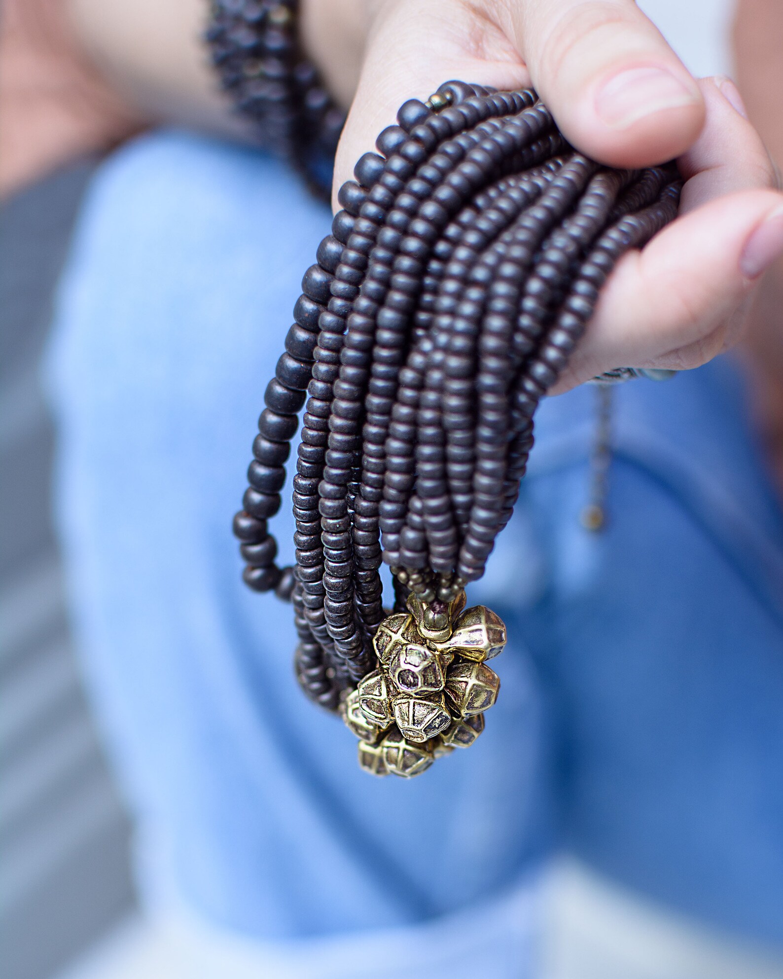 Ukrainian traditional Jewelry Ukrainian multi strand Etsy