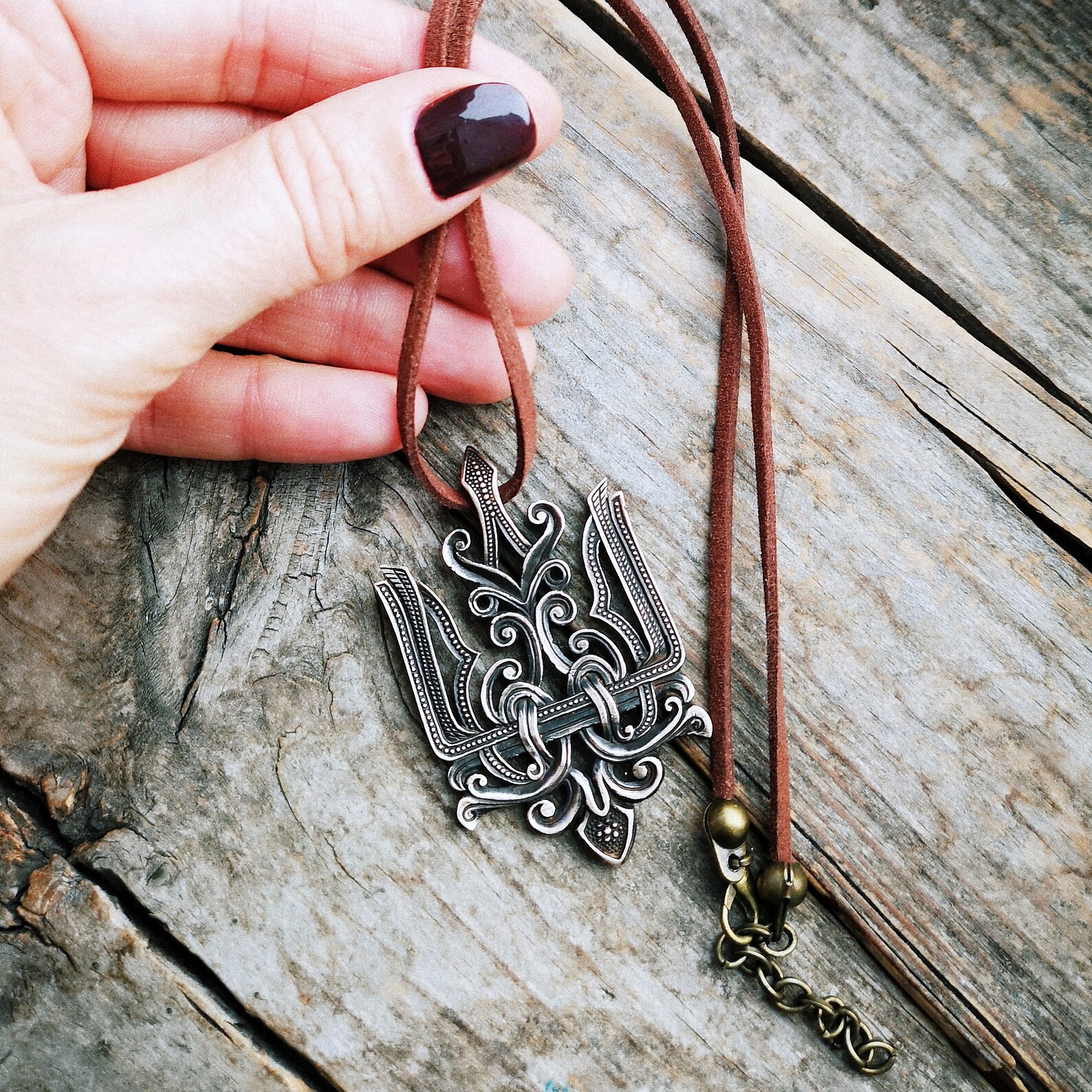 Tridentukrainian Jewelryukrainian Pendantjewelry Etsy