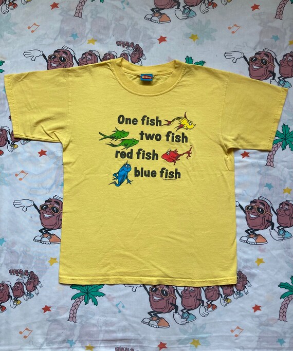 Vintage 90s Dr. Seuss One Fish Two Fish 