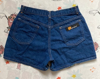 short en jean Body Lingo vintage des années 70/80, taille haute de 29 pouces Daisy Dukes